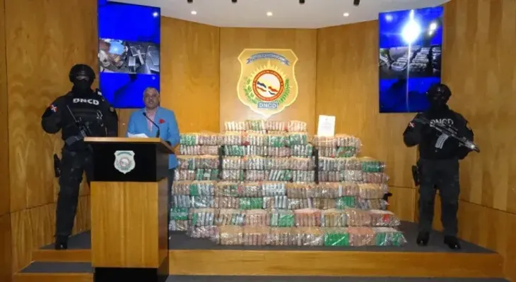 La DNCD y la Seguridad Militar ocupan 978 paquetes presumiblemente de cocaína en Puerto Multimodal Caucedo
