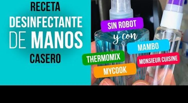 Desinfectantes casero para evitar el coronavirus