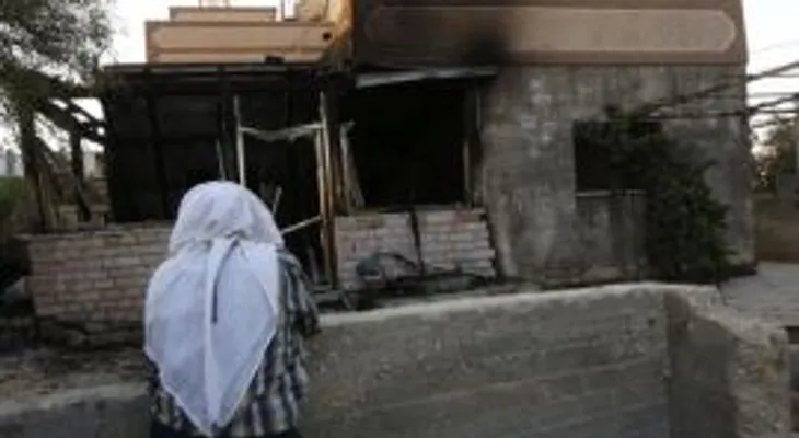 Creen posible ataque racista muerte bebé palestino en incendio de su casa