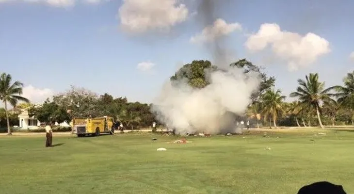 7 muertos al estrellarse avioneta en Bávaro; cuatro españoles y dos británicos