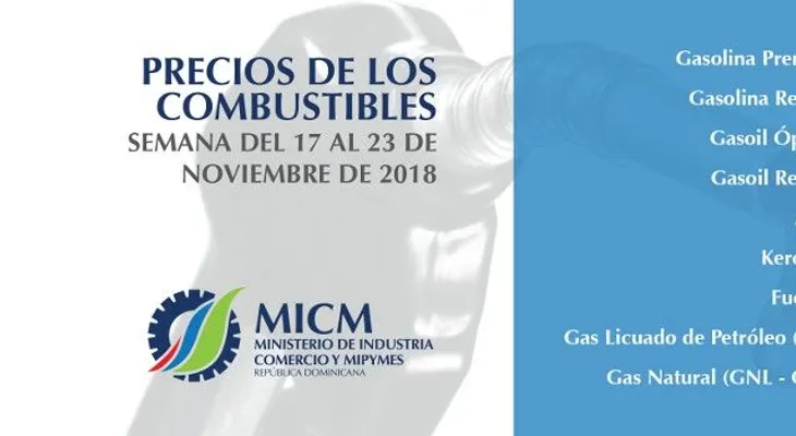 Los combustibles tienen rebajas sustanciales; el GLP RD$4:80; gasolina premium 5:50; regular 5:70