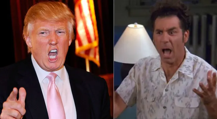 Donald Trump se parece a Kramer de 'Seinfeld'