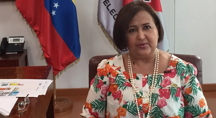 Patricia Janiot entrevista a Tibisay Lucena, presidenta del CNE