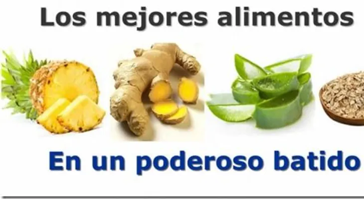 Con este batido podrás eliminar barriga y no enfermarte nunca más
