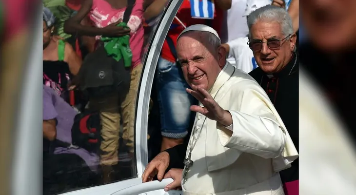 El papa Francisco se despide de Cuba y se dirige a Estados Unidos