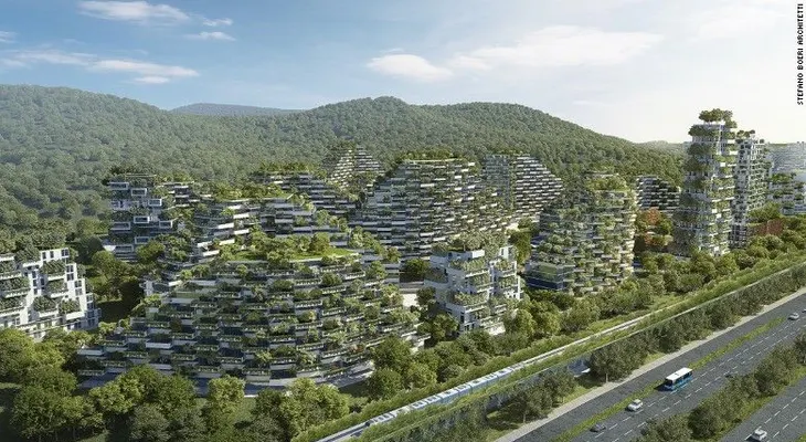 China quiere construir el primer bosque urbano tragapolución del mundo