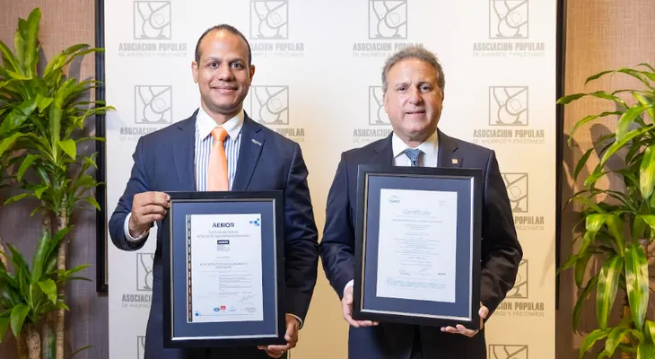 APAP recibe certificación por gestión de seguridad de la información