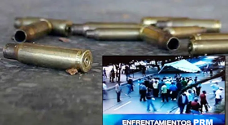 Enfrentamiento a trompadas y botellazos deja cuatro heridos en actividad PRM 