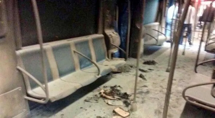 Atentado en el Metro (Video)