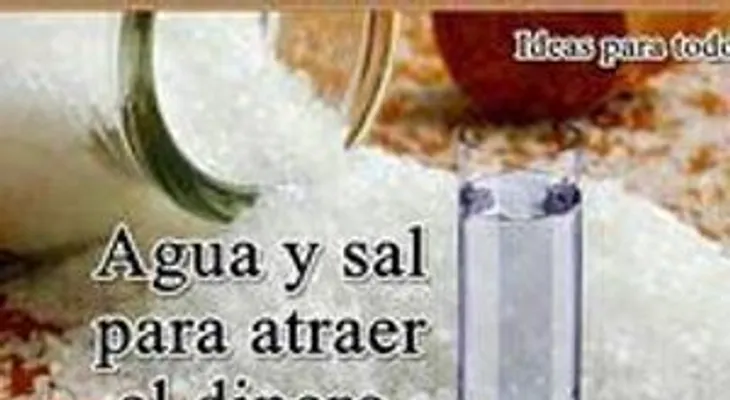 Lavarte las manos con agua de sal este primer domingo 3 de enero 2021, para conseguir dinero y bienestar