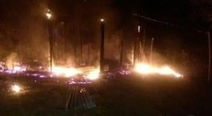 Hallan dos hombres calcinados en una cañada de Azua