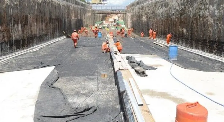 Avanzan trabajos en paso a desnivel 27 de Febrero con Privada