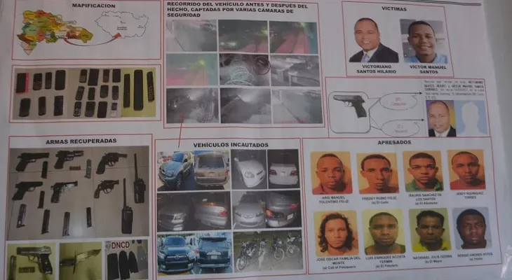 8 de una banda mataron Viceministro y su hijo en Cotuí; PN ofrece detalles 