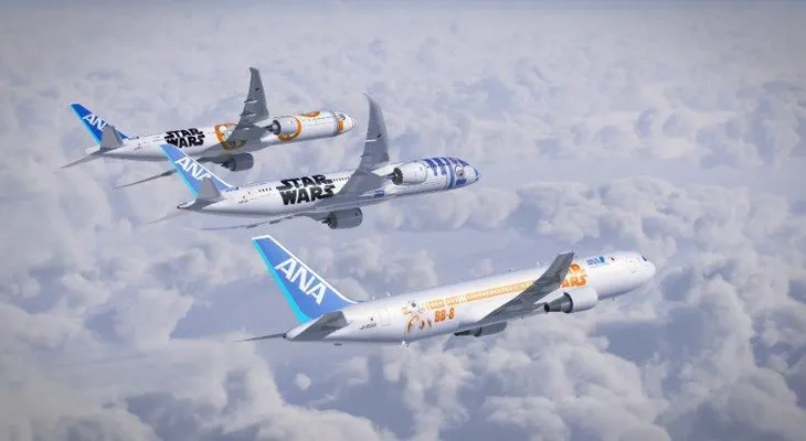 Que la fuerza acompañe a los nuevos aviones de ?Star Wars? de ANA
