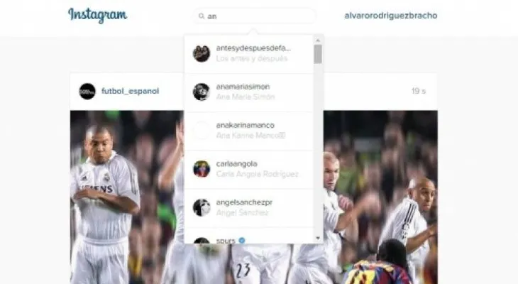Instagram ya permite hacer búsquedas en su versión web