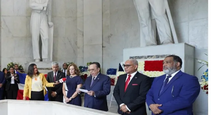 Valdez Albizu destaca sacrificio y entrega de Duarte, Sánchez y Mella