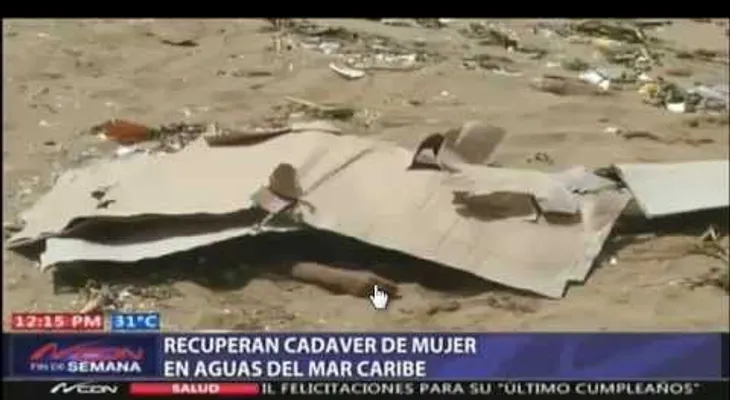 Recuperan del mar Caribe cuerpo hombre muerto atado de pies y manos 