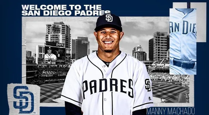 Manny Machado firma un acuerdo de 300 MM de dólares con San Diego 
