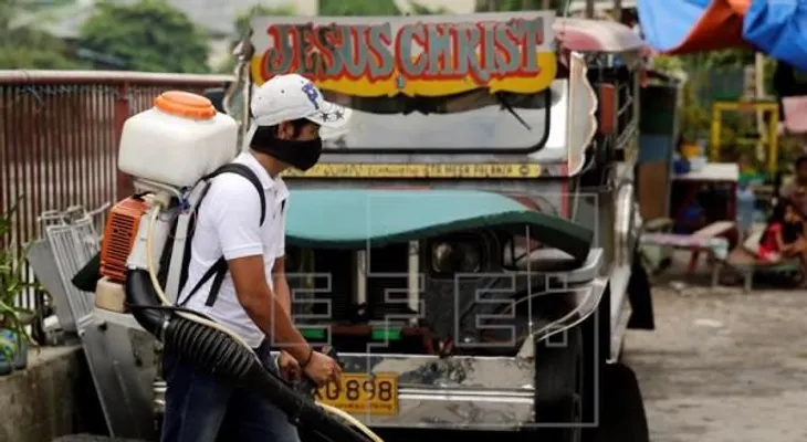Brote de dengue en Filipinas con 40.000 casos