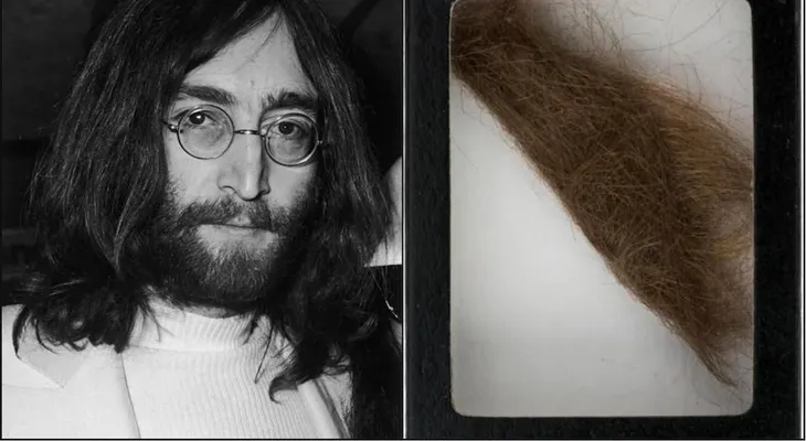 Subastarán un mechón de pelo de John Lennon
