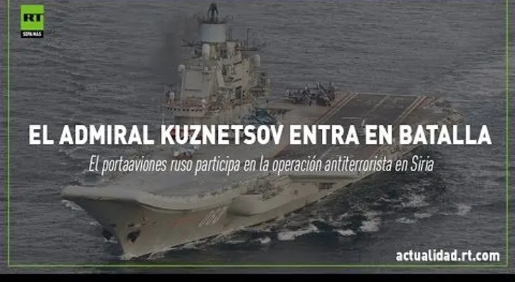 Un ataque desde portaviones ruso causa "un serio daño al Frente Al Nusra"