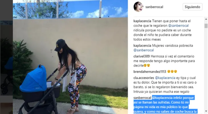 Sandra Berrocal se "quilla" por comentario; entérate de lo sucedido...