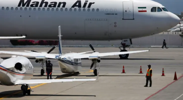 Tesoro de EE. UU. sanciona a 27 aerolíneas iraníes y 9 proveedores por apoyar a Mahan Air
