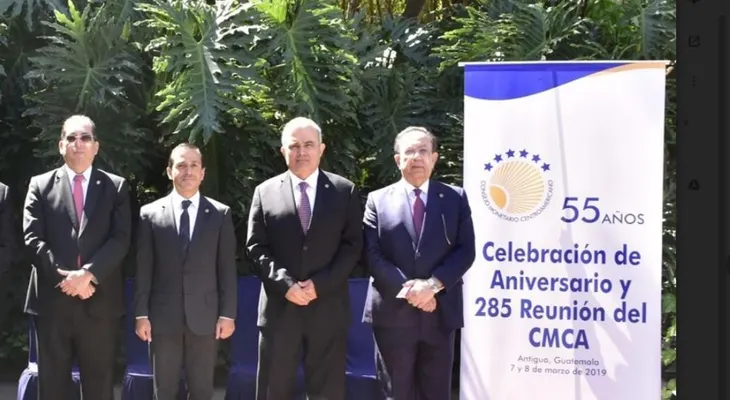  Gobernador Valdez Albizu participa en 285ª reunión y 55º aniversario Consejo Monetario Centroamericano CMCA