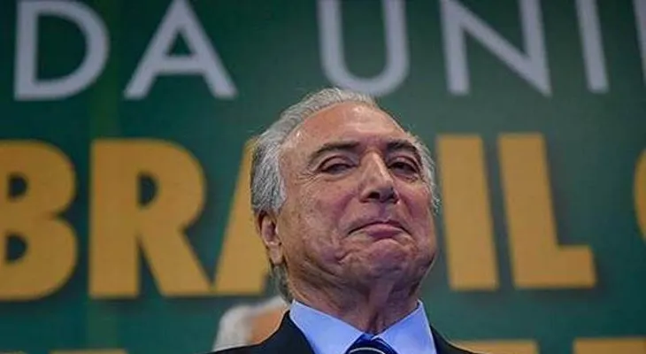 Temer llega al Congreso para prestar juramento como presidente de Brasil