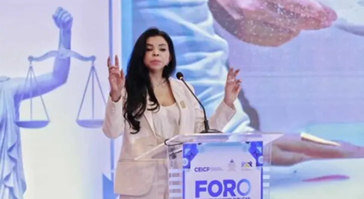 Yeni Berenice advierte a funcionarios corruptos: el nuevo Código Penal es severo y podrían pasar décadas en prisión