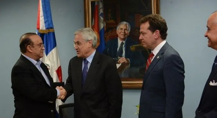 Expresidente chileno se reúne con Quique Antún 