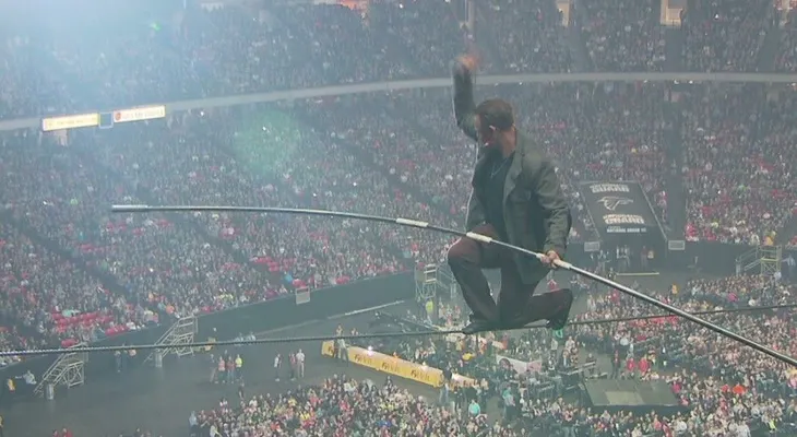 Accidente en cuerda floja de circo de Florida deja 5 heridos; Nik Wallenda sale ileso