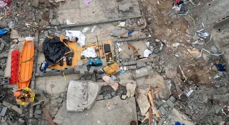 Colapso de edificio en construcción en São Paulo deja al menos dos mujeres muertas
