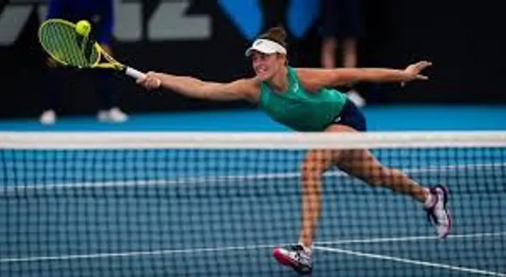 Jennifer Brady frena a Muguruza en cuartos de final en el torneo de Dubal