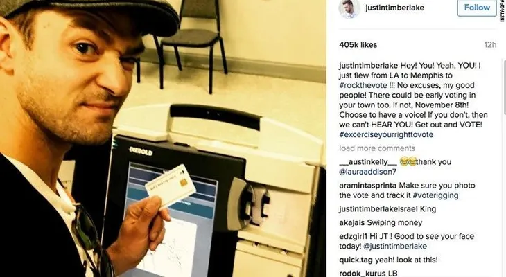 Justin Timberlake podría ir a la cárcel por subir una selfie en Instagram