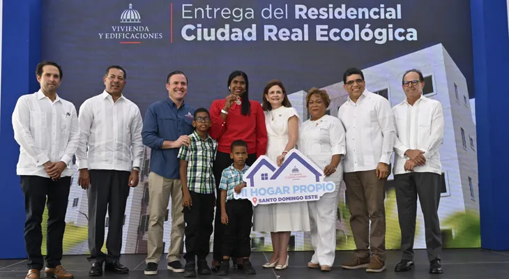 Banreservas financia 836 nuevos apartamentos entregados por Raquel Peña en Ciudad Real Ecológica