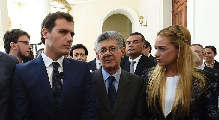 Albert Rivera no pudo ver a Antonio Ledezma y a Daniel Ceballos