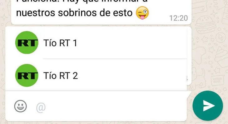 Así funcionan las menciones en los chats de WhatsApp