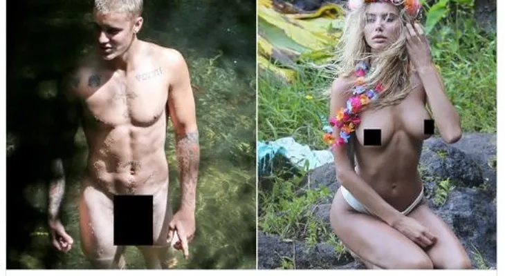 Justin Bieber hace de las suyas: pillado totalmente desnudo en Hawái