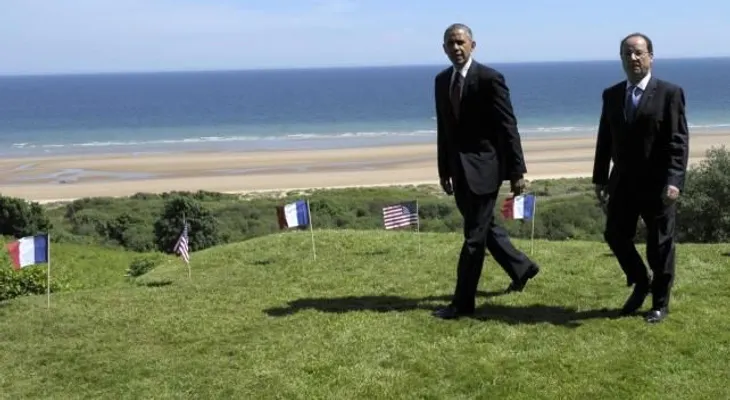 Obama: Nuestro grito por la libertad está escrito con sangre en estas playas