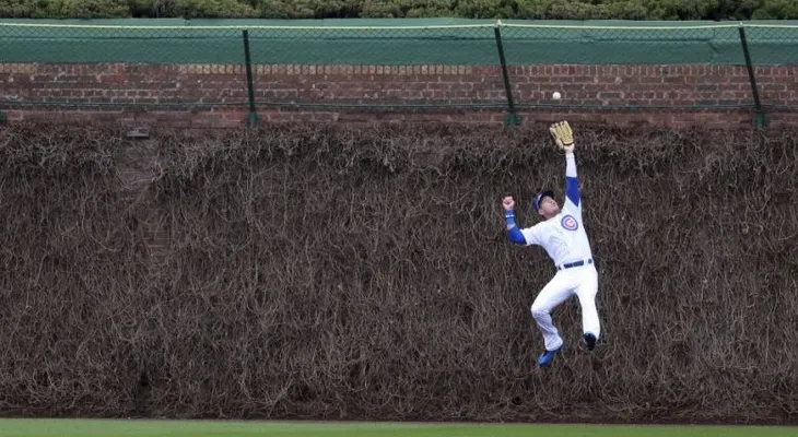 Albert Almora hace 2 atrapadas increíbles: Cachorros triunfan ante Dodgers