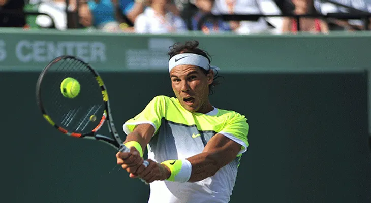 Rafael Nadal se retira en el tercer set en Abierto de Miami
