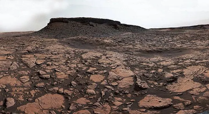 La NASA capta una inusual imagen del Curiosity transitando por Marte 