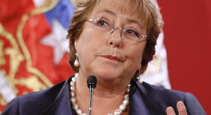 Presidenta de Chile admite que 2015 ha sido su peor año de gobierno