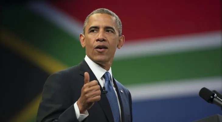 Obama se reúne con familia de Mandela
