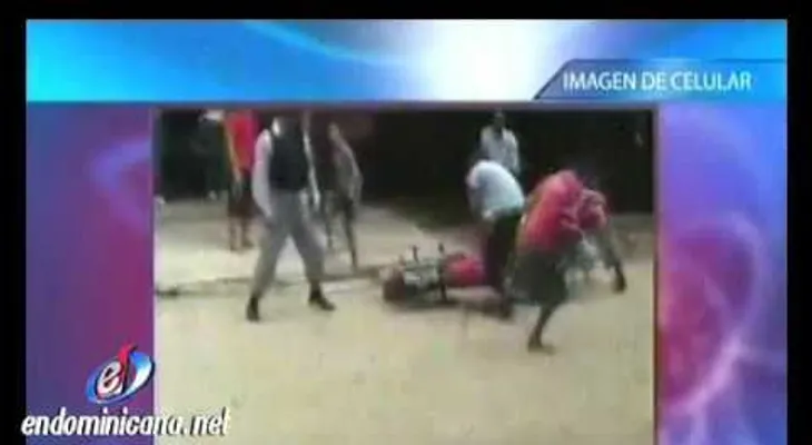 Policía abusador captado Santo Domingo (VIDEO)