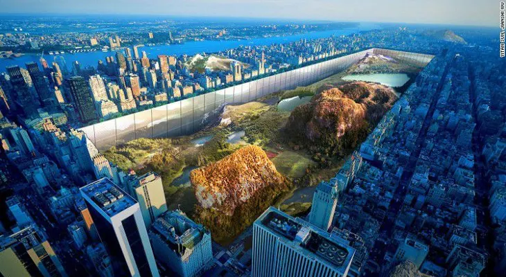 Productores de lluvia y el Central Park sumergido: ¿son estos los rascacielos del futuro?