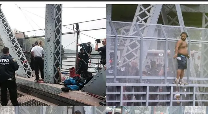 Un hombre que intentó suicidarse desde puente NY paraliza vecindarios dominicanos