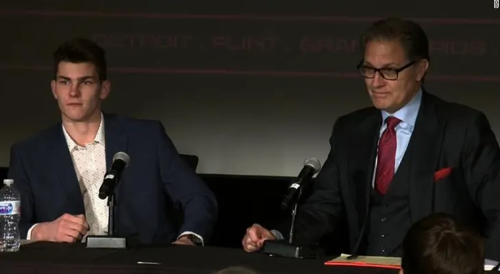 Este gimnasta es el primer hombre en acusar a Larry Nassar de abuso sexual
