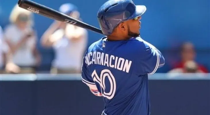 Edwin Encarnación batea 2 jonrones y remolca 5 en victoria de Azulejos sobre Orioles